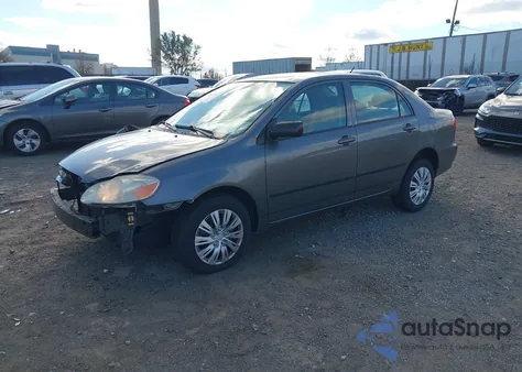 2008 Toyota Corolla Ce из США, поврежденный, VIN 2T1BR32E08C933584